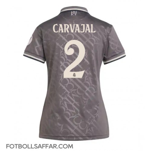 Real Madrid Daniel Carvajal #2 Tredjeställ Dam 2024-25 Kortärmad